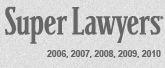 Super Lawyers 2006, 2007, 2008, 2009, 2010